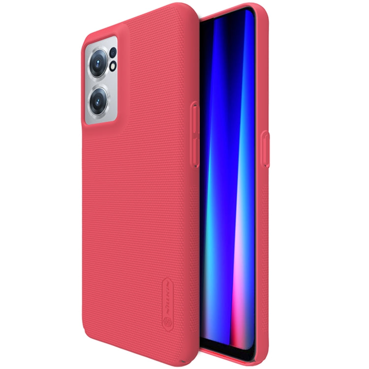 For OnePlus Nord CE 2 5G NILLKIN Frosted PC Phone Case(Red) - OnePlus Cases by NILLKIN | Online Shopping UK | buy2fix