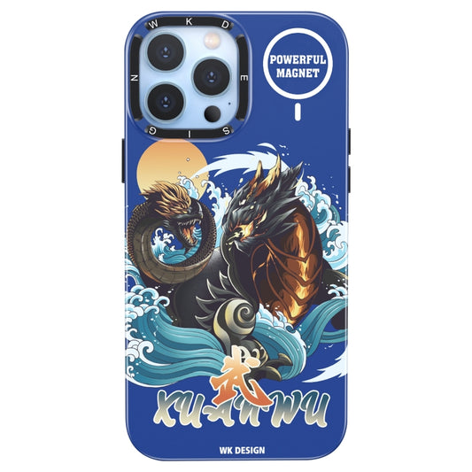 For iPhone 13 Pro Max WK WPC-019 Gorillas Series Cool Magnetic Phone Case (WGM-004) - iPhone 13 Pro Max Cases by WK | Online Shopping UK | buy2fix