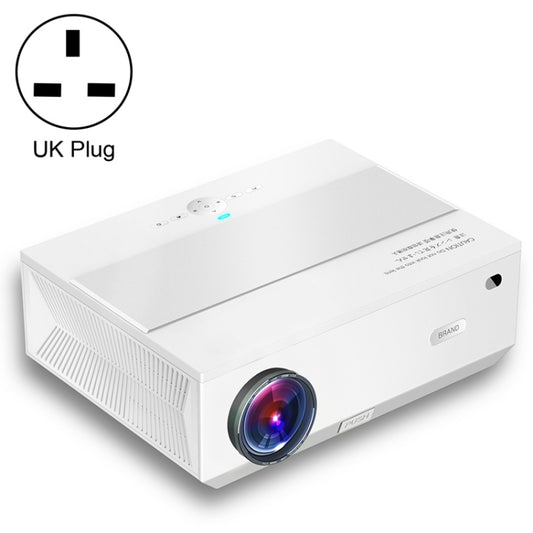 E600S 1920x1080P 400ANSI LCD LED Smart Projector, Same Screen Version, Plug Type:UK Plug - Consumer Electronics by buy2fix | Online Shopping UK | buy2fix
