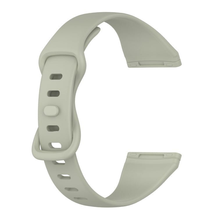 For Fitbit Versa 4 / Versa 3 / Sense Universal TPU Watch Band, Size:L(Rock Grey) - Smart Wear by buy2fix | Online Shopping UK | buy2fix