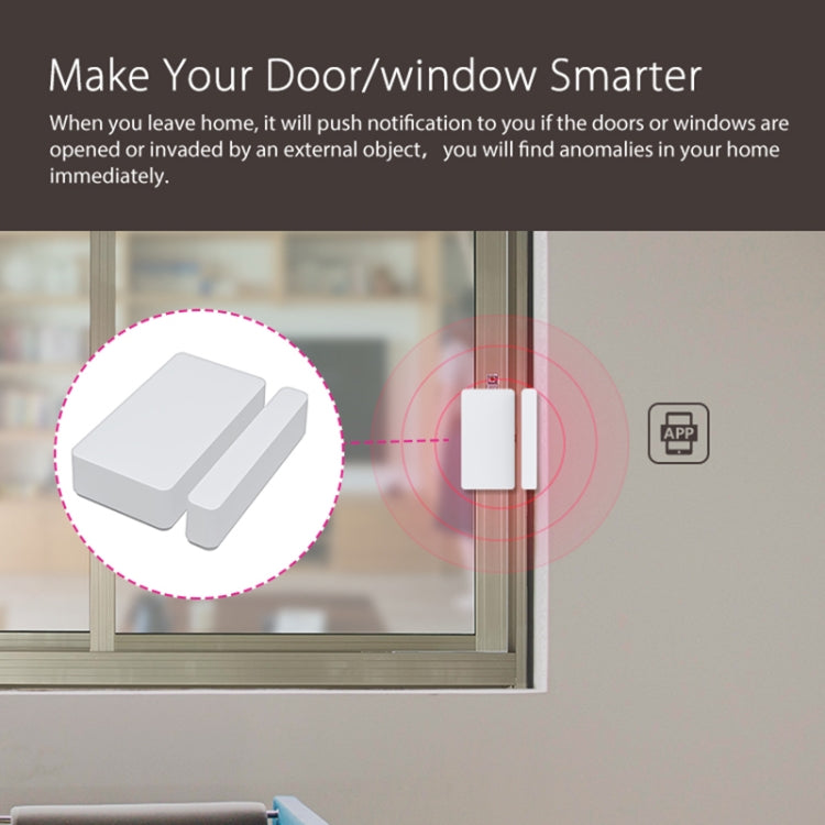 NEO NAS-DS05W WiFi Door Sensor & Window Sensor - Door Window Alarm by NEO | Online Shopping UK | buy2fix