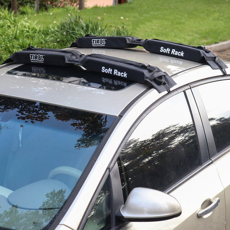 TIROL T25454 Car Universal Foldable Roof Soft Luggage Rack - In Car by buy2fix | Online Shopping UK | buy2fix