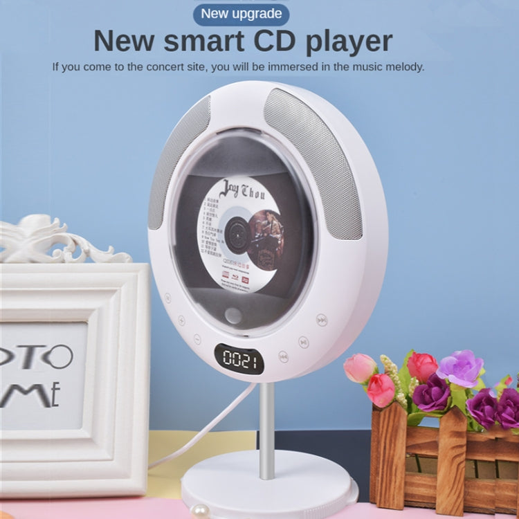 Kecag KC-607 Wall Mounted Bluetooth Compact Disc Album CD Player(White) - Consumer Electronics by Kecag | Online Shopping UK | buy2fix