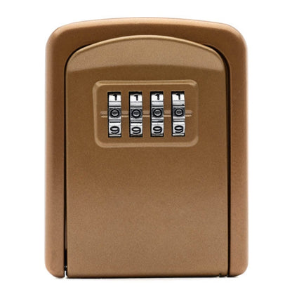 G9 4-digit Password Aluminum Alloy Key Storage Box(Gold) - Security by buy2fix | Online Shopping UK | buy2fix