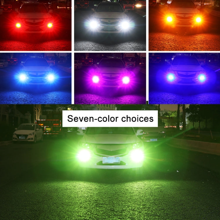 1 Pair 9005 12V 7W Strobe Car LED Fog Light(Blue Light) - In Car by buy2fix | Online Shopping UK | buy2fix