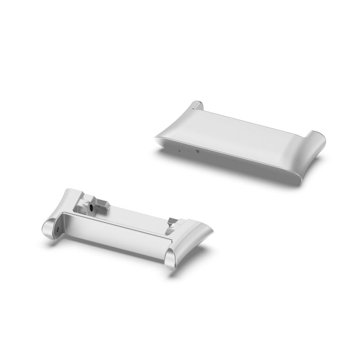 For OPPO Watch Free 1 Pair Metal Watch Band Connector(Silver) - Repair & Spare Parts by buy2fix | Online Shopping UK | buy2fix