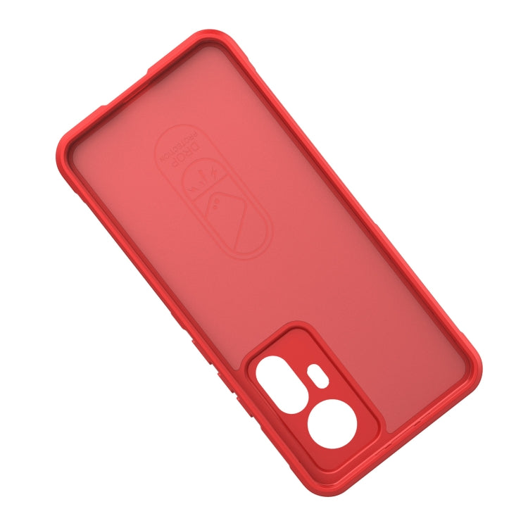For Xiaomi Redmi K50 Ultra / Xiaomi 12T Magic Shield TPU + Flannel Phone Case(Dark Grey) - Xiaomi Cases by buy2fix | Online Shopping UK | buy2fix