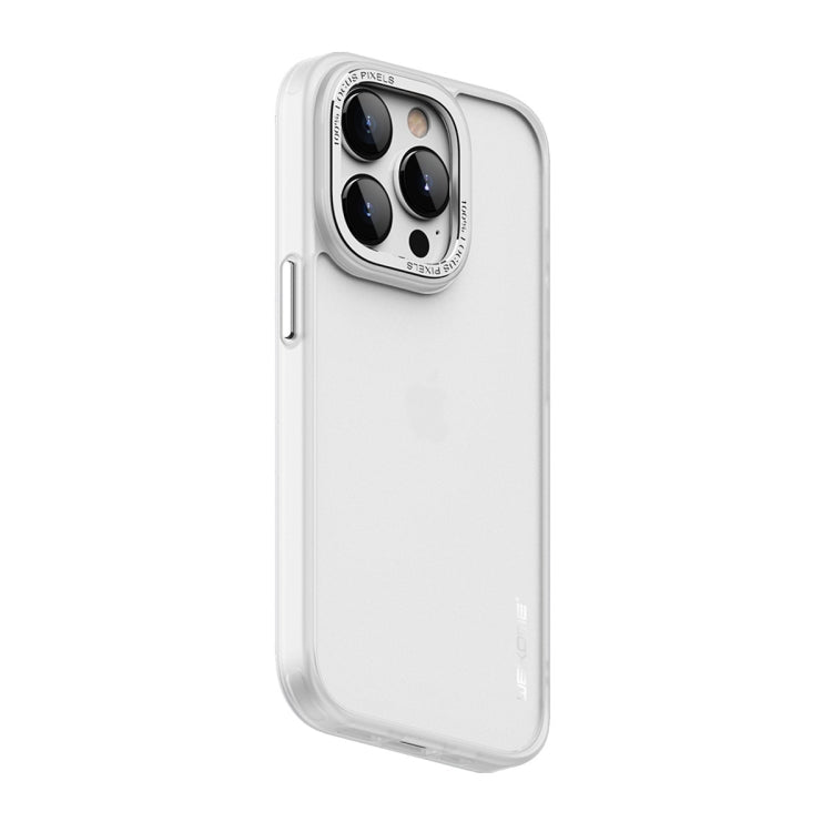 For iPhone 14 Pro WEKOME Gorillas Series Lenses Matte Phone(White) - iPhone 14 Pro Cases by WK | Online Shopping UK | buy2fix