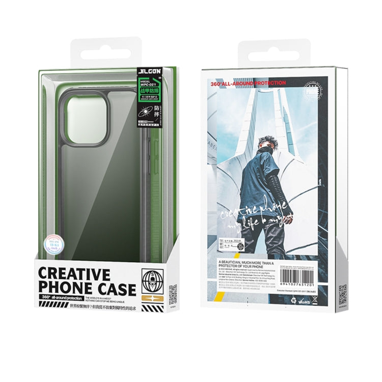 For iPhone 14 Pro WEKOME Armour Anti-Drop Phone Case(Frosted Black) - iPhone 14 Pro Cases by WK | Online Shopping UK | buy2fix