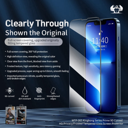 For iPhone 14 Pro WEKOME 9D Curved HD Tempered Glass Film - iPhone 14 Pro Tempered Glass by WK | Online Shopping UK | buy2fix