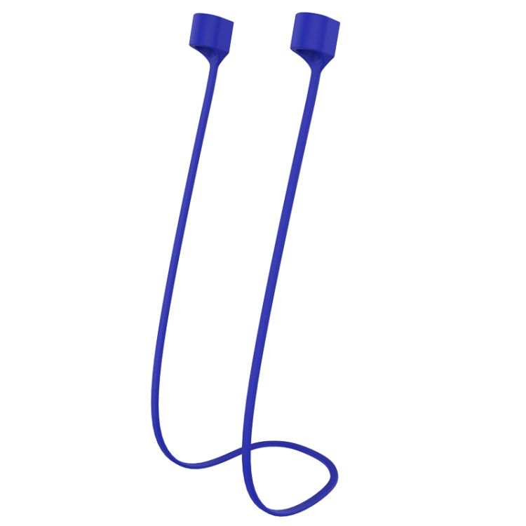 For AirPods Pro 2 Bluetooth Headset Anti-lost Rope Magnetic Silicone Lanyard(Blue) - Apple Accessories by buy2fix | Online Shopping UK | buy2fix