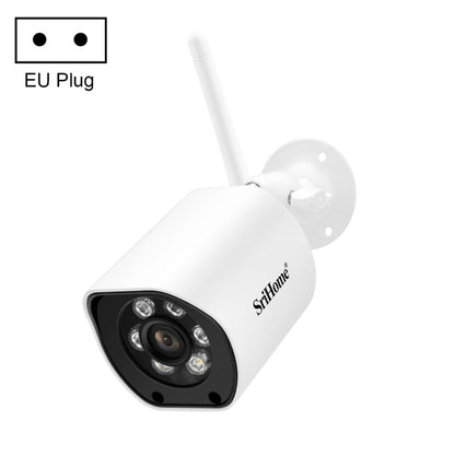 SriHome SH034C 4.0MP AI Humanoid Tracking WiFi Outdoor Surveillance Camera(EU Plug) - Bullet Camera by SriHome | Online Shopping UK | buy2fix