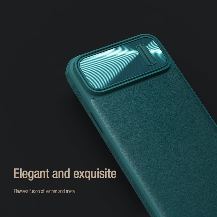 For iPhone 14 Plus NILLKIN PC + TPU Magnetic Phone Case(Green) - iPhone 14 Plus Cases by NILLKIN | Online Shopping UK | buy2fix