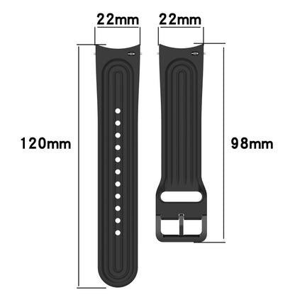 For Xiaomi Watch S1 Pro Silicone Watch Band(Blue) - Watch Bands by buy2fix | Online Shopping UK | buy2fix