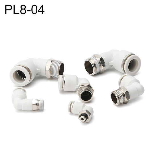 PL8-04 LAIZE PL Elbow Pneumatic Quick Fitting Connector -  by LAIZE | Online Shopping UK | buy2fix