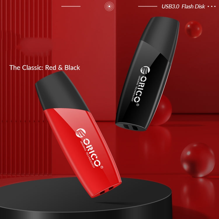 ORCIO USB3.0 U Disk Drive, Read: 100MB/s, Write: 15MB/s, Memory:256GB, Port:USB-A(Red) - USB Flash Drives by ORICO | Online Shopping UK | buy2fix