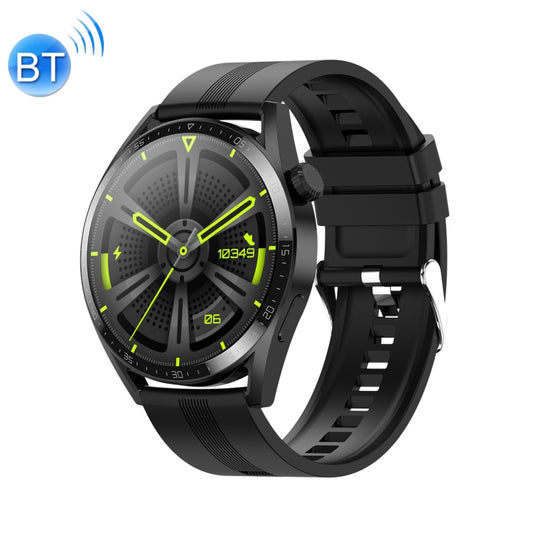 Ochstin 5HK3 Plus 1.36 inch Round Screen Bluetooth Smart Watch, Strap:Silicone(Black) - Smart Watches by OCHSTIN | Online Shopping UK | buy2fix