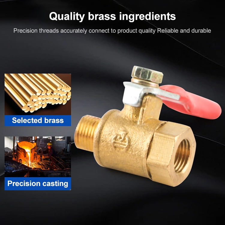 LAIZE Pneumatic Hose Connector Copper Ball Valve, Specification:Inside and Outside 3 3/8 inch -  by LAIZE | Online Shopping UK | buy2fix