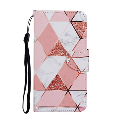 For Xiaomi Redmi A1 Colored Drawing Pattern Leather Phone Case(Marble) - Xiaomi Cases by buy2fix | Online Shopping UK | buy2fix