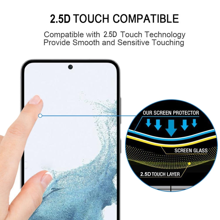 For Samsung Galaxy S23 5G 25pcs 3D Curved Edge Full Screen Full Glue Tempered Glass Film - Galaxy S23 5G Tempered Glass by buy2fix | Online Shopping UK | buy2fix