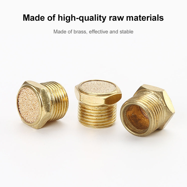 LAIZE All Copper Flat Pneumatic Muffler, Caliber:6 Point -  by LAIZE | Online Shopping UK | buy2fix