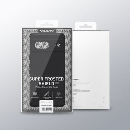 For Google Pixel 7 5G NILLKIN Super Frosted Shield Pro PC + TPU Phone Case(Black) - Google Cases by NILLKIN | Online Shopping UK | buy2fix