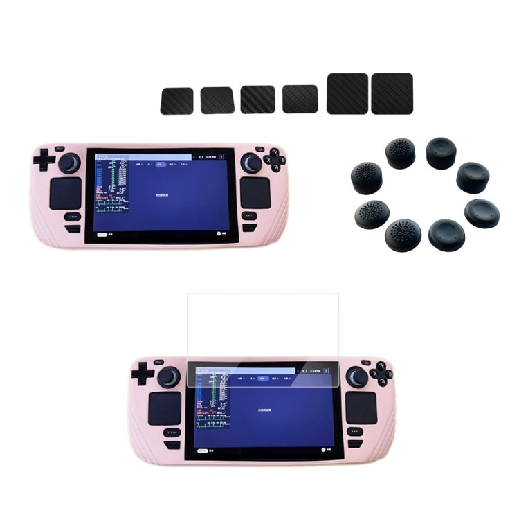 For Steam Deck Shockproof Silicone Game Console Protective Case(Pink) - Accessories by buy2fix | Online Shopping UK | buy2fix