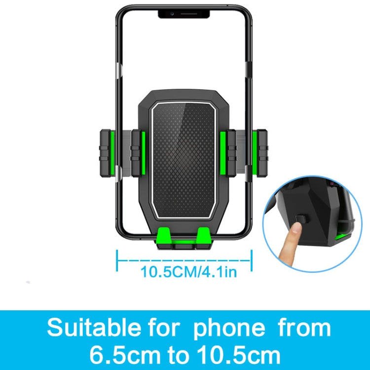 B06 Car Drink Water Cup Mobile Phone Holder 360 Degree Rotating Dinner Plate(Green) - In Car by buy2fix | Online Shopping UK | buy2fix