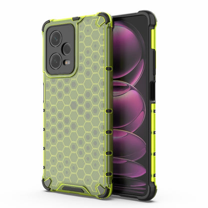 For Xiaomi Poco X5 Shockproof Honeycomb PC + TPU Phone Case(Green) - Xiaomi Cases by buy2fix | Online Shopping UK | buy2fix