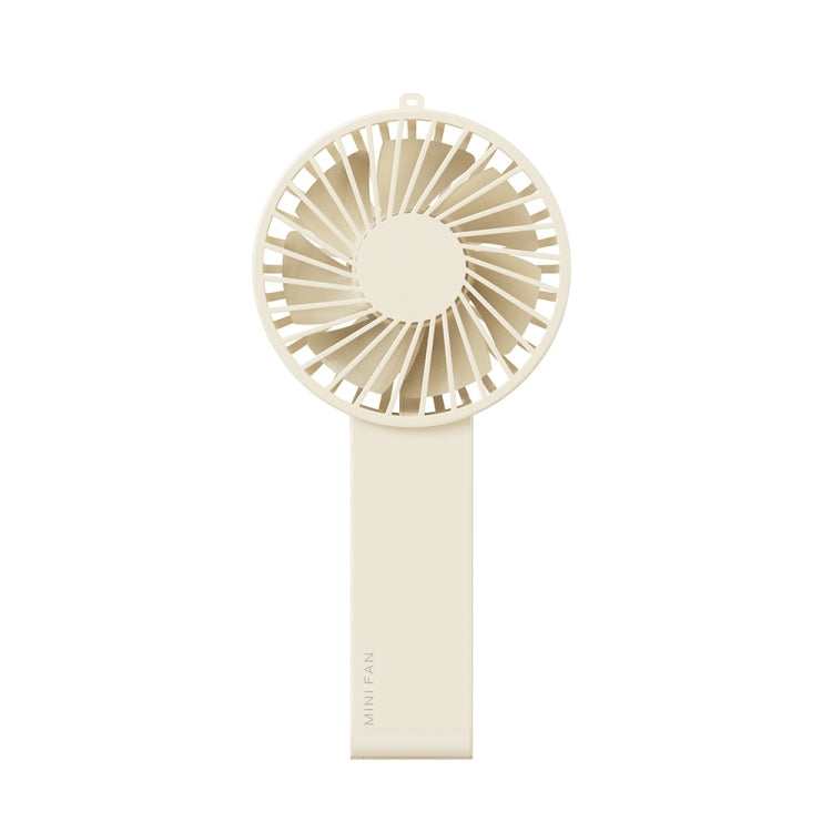 WT-F58 Hanging Neck Handheld Electric Fan(Cream Color) - Consumer Electronics by buy2fix | Online Shopping UK | buy2fix