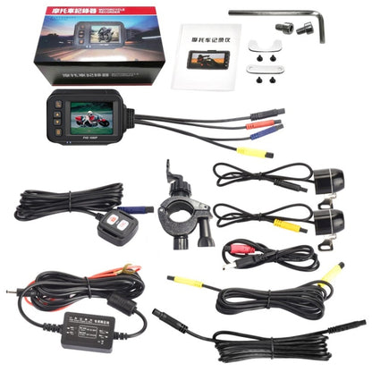 SE30 2.0 inch 1080P Waterproof HD Motorcycle DVR, Support TF Card / Cycling Video / Parking Monitoring - In Car by buy2fix | Online Shopping UK | buy2fix