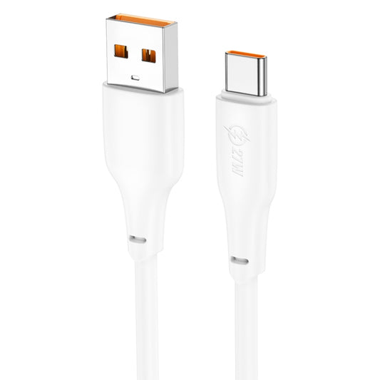 hoco X93 27W USB to USB-C/Type-C Data Cable, Length:1m(White) -  by hoco | Online Shopping UK | buy2fix