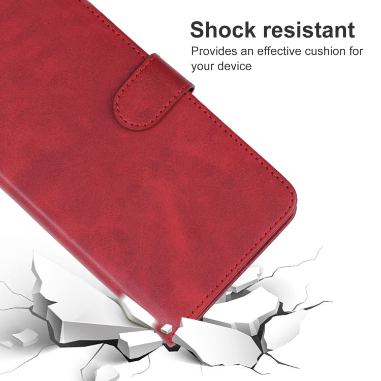 For Huawei P60 Pro Leather Phone Case(Red) - Huawei Cases by buy2fix | Online Shopping UK | buy2fix