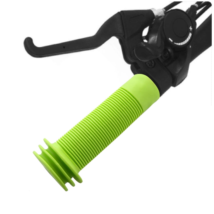 AG100 1 Pair Rubber Kids Bicycle Grips(Green) -  by buy2fix | Online Shopping UK | buy2fix