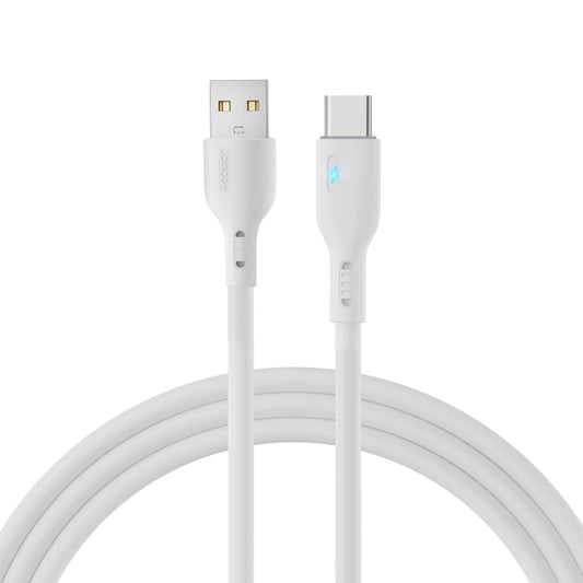 JOYROOM S-UC027A13 3A USB to USB-C / Type-C Fast Charging Data Cable, Length:1.2m(White) -  by JOYROOM | Online Shopping UK | buy2fix