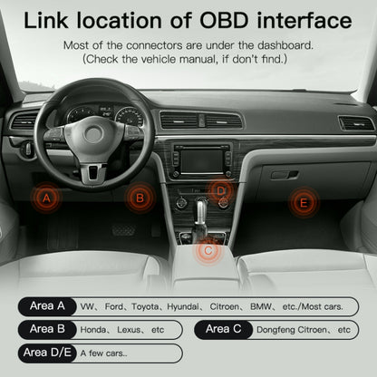 KUULAA KL-DW006 Bluetooth 4.0 OBDII Car Diagnostic Scanner(Dark Green) - In Car by buy2fix | Online Shopping UK | buy2fix