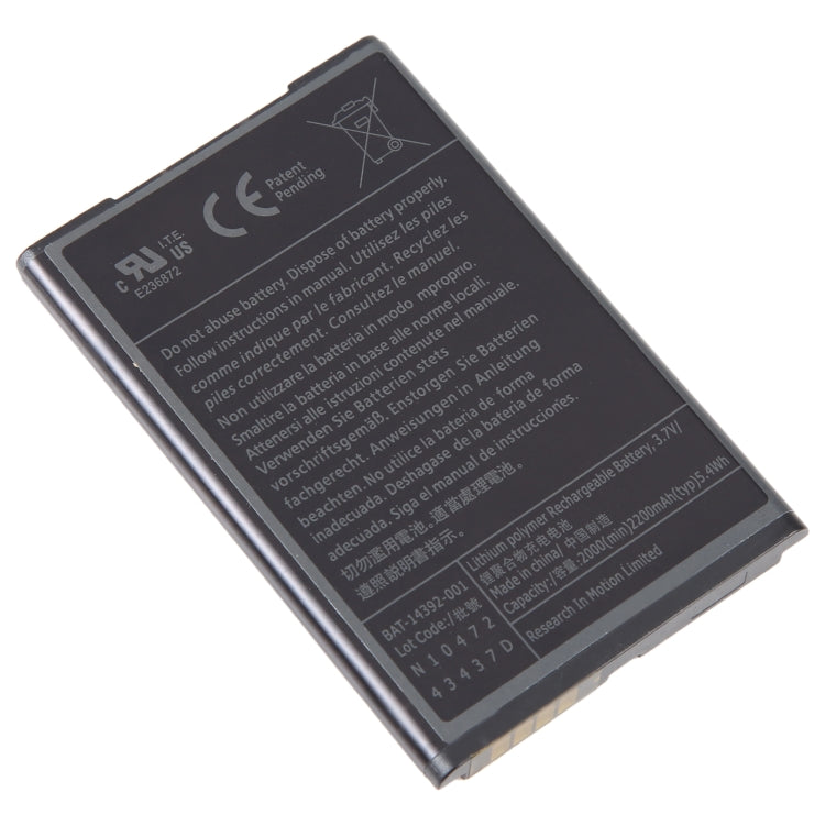 For Blackberry M-S1 Bold 9000/9700 2000mAh Battery Replacement BAT-14392-001 - Others by buy2fix | Online Shopping UK | buy2fix