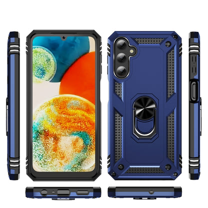 For Samsung Galaxy A24 4G Shockproof TPU + PC Phone Case(Blue) - Galaxy Phone Cases by buy2fix | Online Shopping UK | buy2fix