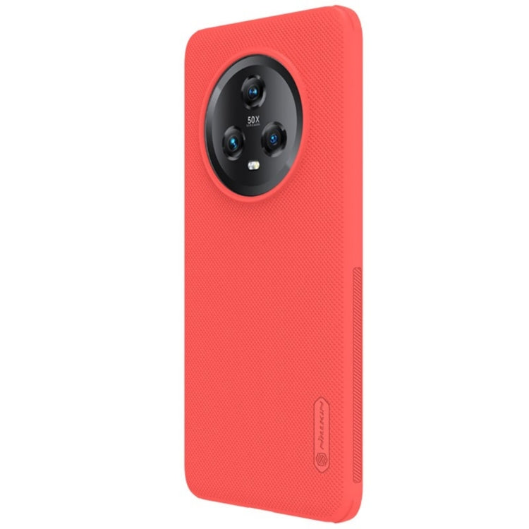 For Honor Magic5 NILLKIN Frosted Shield Pro PC + TPU Phone Case(Red) - Honor Cases by NILLKIN | Online Shopping UK | buy2fix