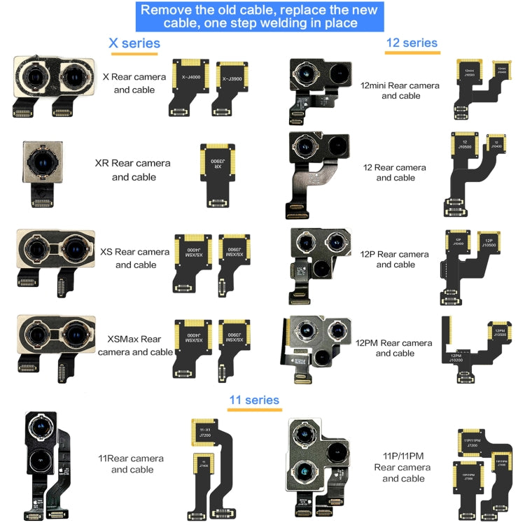 For iPhone 12 Pro i2C Back Facing Ultra Wide Camera Cable - Repair & Spare Parts by buy2fix | Online Shopping UK | buy2fix