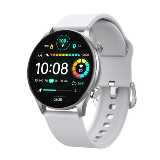 Original Xiaomi Youpin HAYLOU RT3 LS16 1.43 inch AMOLED Smart Watch Support Bluetooth Call / Health Monitoring(Silver) - Wearable Devices by Xiaomi | Online Shopping UK | buy2fix