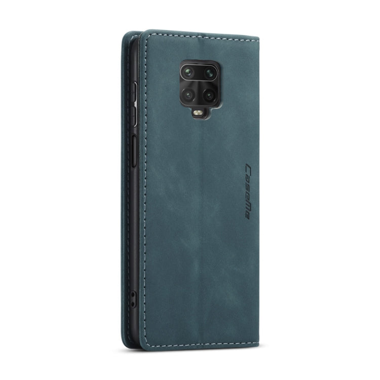 For Xiaomi Redmi Note 9 Pro/Note 9 Pro Max/Note 9s CaseMe 013 Multifunctional Horizontal Flip Leather Case, with Card Slot & Holder & Wallet(Blue) - Xiaomi Cases by CaseMe | Online Shopping UK | buy2fix