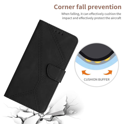 For Xiaomi 13 Pro Stitching Embossed Leather Phone Case(Black) - 13 Pro Cases by buy2fix | Online Shopping UK | buy2fix