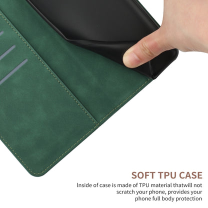 For Xiaomi Redmi A1 / A2 Stitching Embossed Leather Phone Case(Green) - Xiaomi Cases by buy2fix | Online Shopping UK | buy2fix