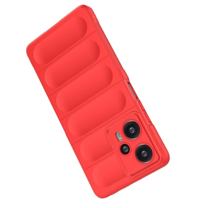 For Xiaomi Redmi Note 12 Turbo Magic Shield TPU + Flannel Phone Case(Purple) - Xiaomi Cases by buy2fix | Online Shopping UK | buy2fix