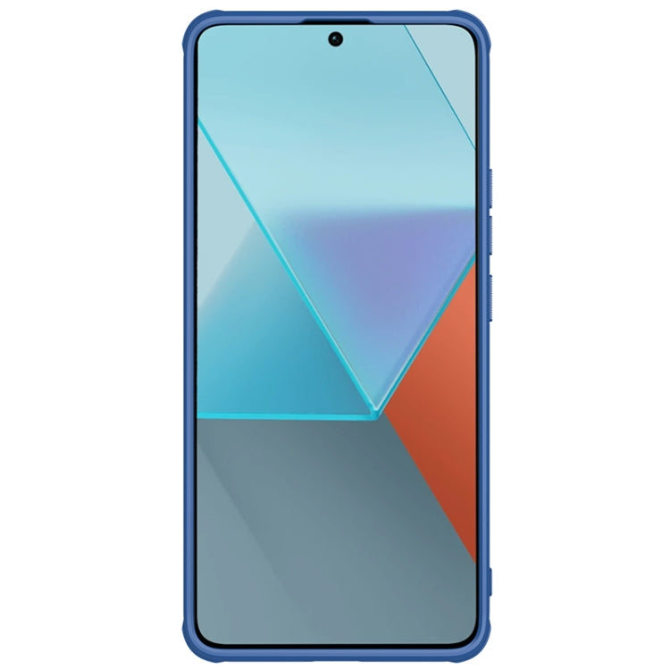 For Xiaomi Redmi Note 13 Pro+ 5G NILLKIN Frosted Shield Pro PC + TPU Phone Case(Blue) - Xiaomi Cases by NILLKIN | Online Shopping UK | buy2fix