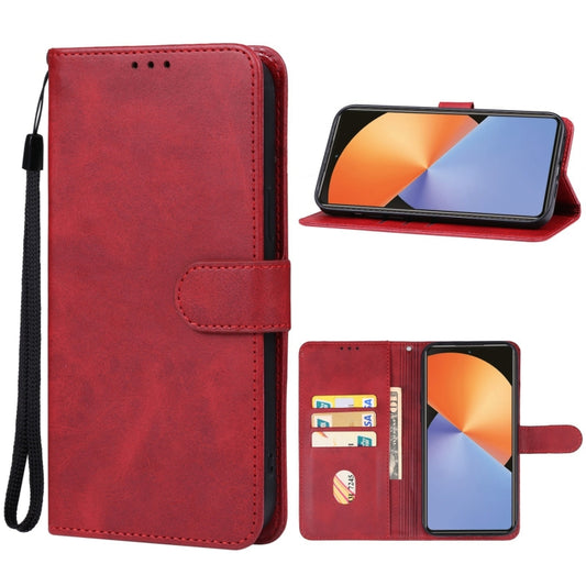 For Infinix Note 30 Pro Leather Phone Case(Red) - Infinix Cases by buy2fix | Online Shopping UK | buy2fix