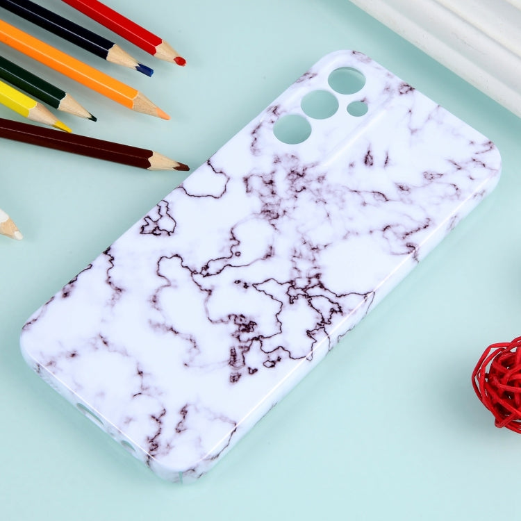 For Samsung Galaxy S23+ 5G Marble Pattern Phone Case(Red White) - Galaxy S23+ 5G Cases by buy2fix | Online Shopping UK | buy2fix