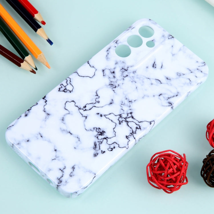 For Samsung Galaxy A14 Marble Pattern Phone Case(Green White) - Galaxy Phone Cases by buy2fix | Online Shopping UK | buy2fix