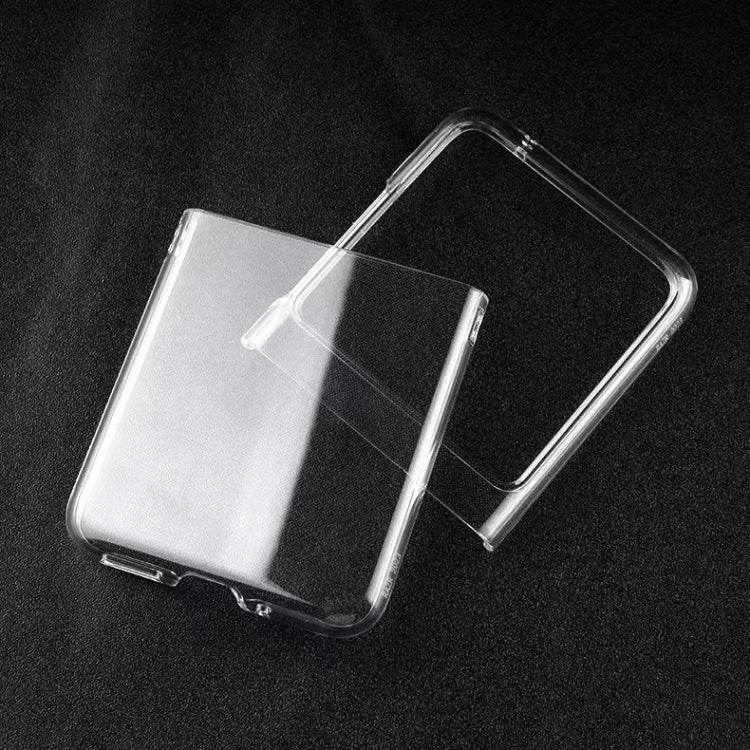 For Motorola Razr 40 Ultra Transparent TPU Protective Phone Case - Motorola Cases by buy2fix | Online Shopping UK | buy2fix